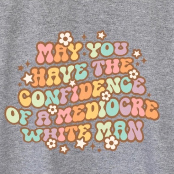 Know your worth mental health graphic crewneck raglan pullover sweatshirt large - Picture 5 of 10